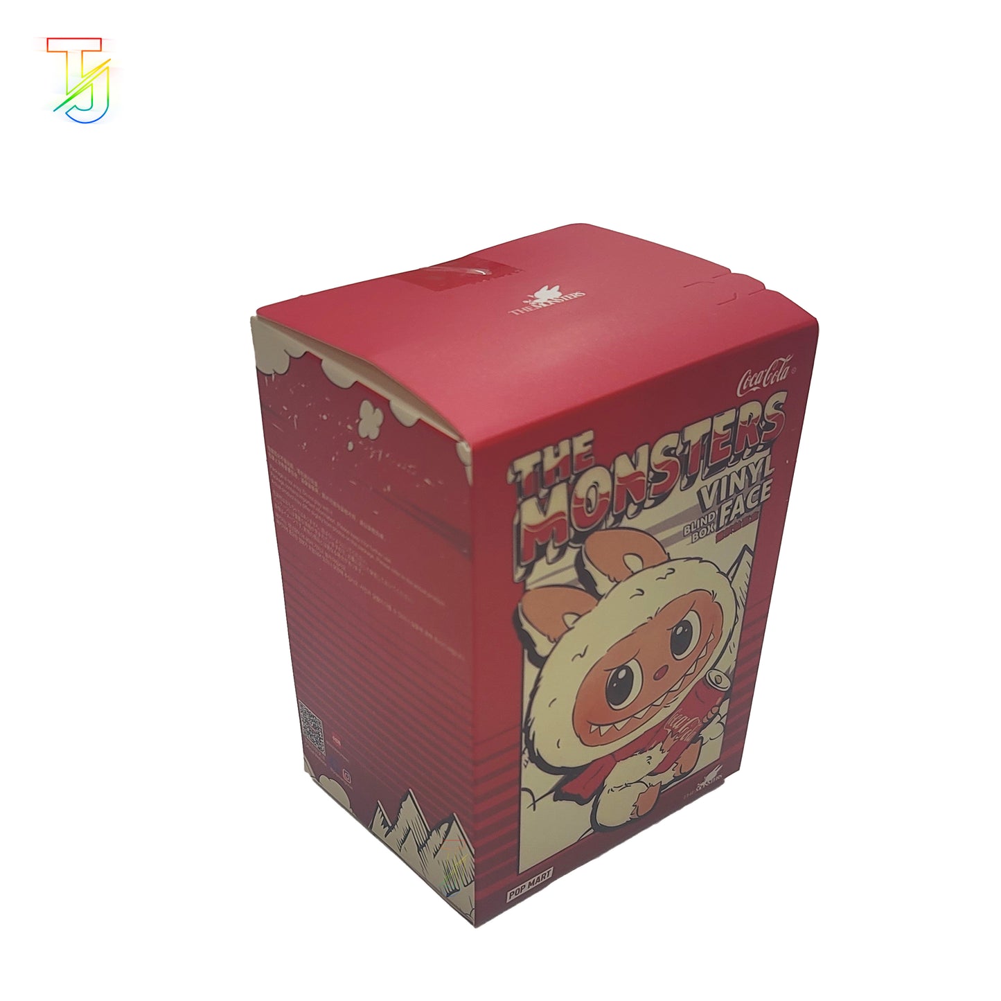 Red box with a cartoon character on a white background in pakistan