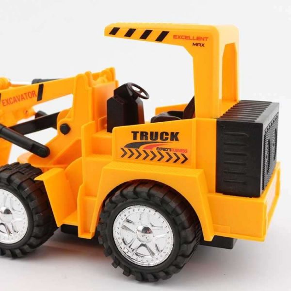 Electric Remote Control Bulldozer – 5 Channel Engineering Toy for Kids