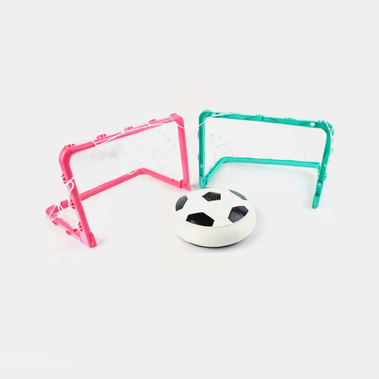 Air Football with LED Lights – Game Play Set for Kids