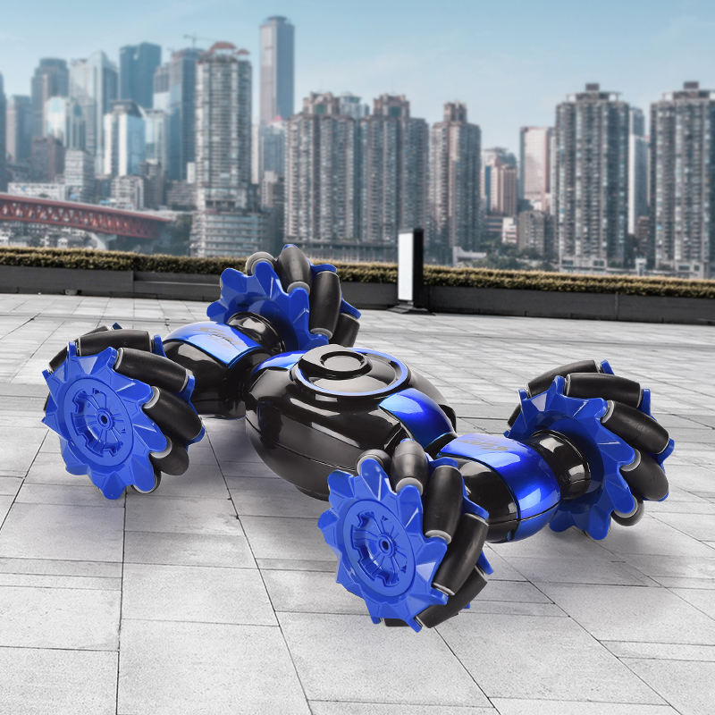 2.4GHz 4WD Gesture Sensor RC Stunt Car – Twist, Drift & Flip in Style!