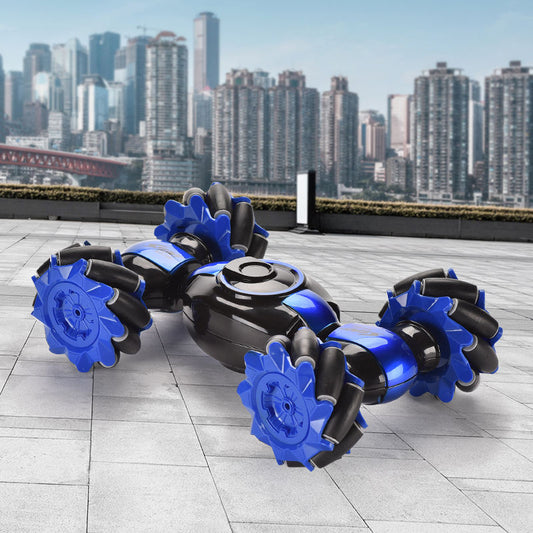 2.4GHz 4WD Gesture Sensor RC Stunt Car – Twist, Drift & Flip in Style!