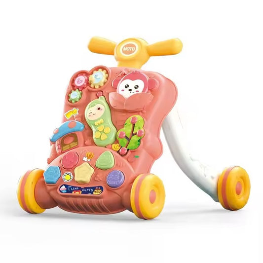 Baby Push Walker with Music & Activity Center – Learning Toy for Toddlers
